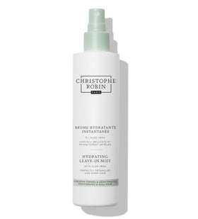 Christophe Robin Hydrating Leave-In Mist Aloe Vera bottle refreshes scalp and hair