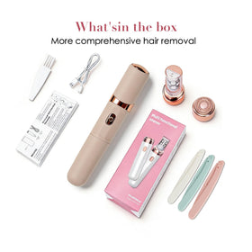 ChronoNest epilator all in one kit with interchangeable heads