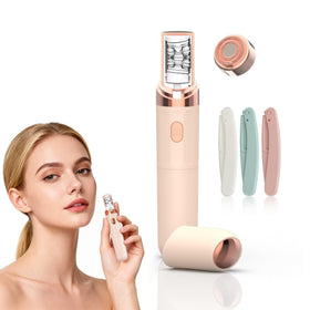 ChronoNest epilator face close-up for precise facial hair removal