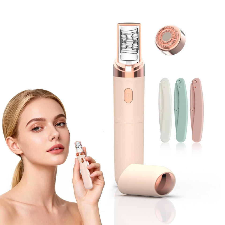 ChronoNest epilator face close-up for precise facial hair removal