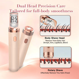 ChronoNest epilator LED light aids precise hair removal
