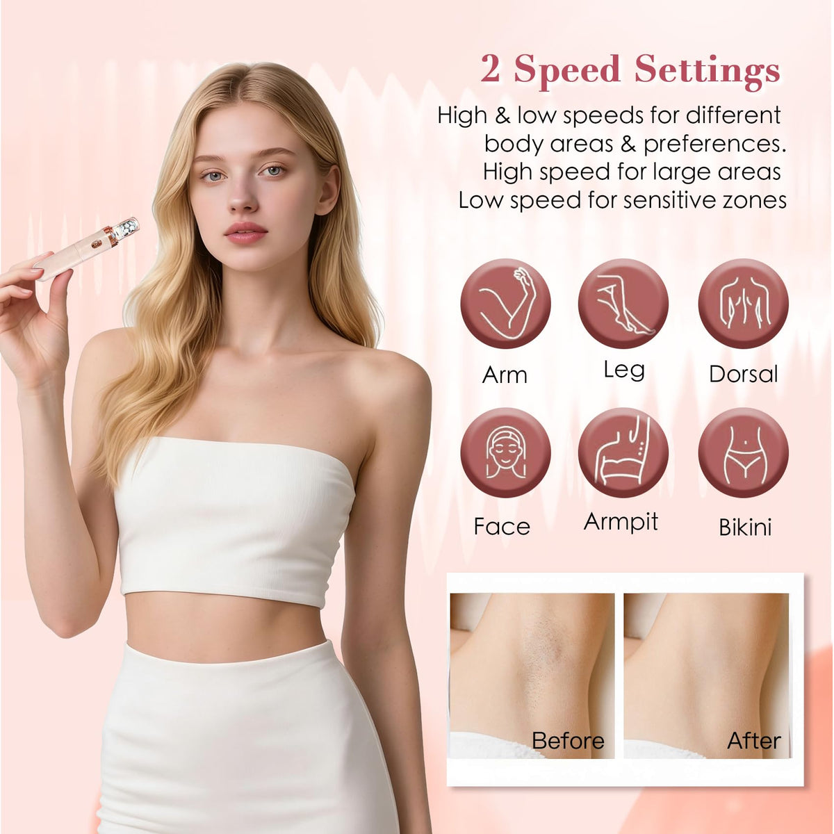 ChronoNest epilator travel case for compact storage