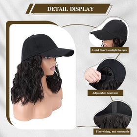 CHRSHN natural-texture-wig blends with real hair for a discreet transition.