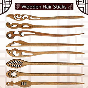 Chuangdi handmade carved hair stick emphasizes craftsmanship and gentle hair care.