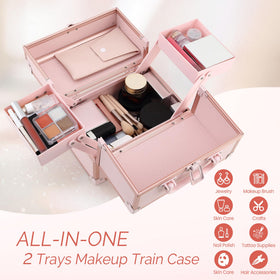 CHUANGJIN makeup train case lock clasp seals items during travel