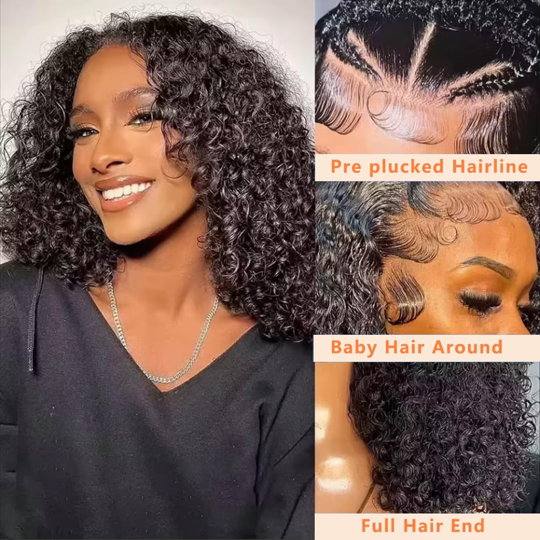 CHUDI pre-plucked baby hairs enhance an undetectable front.