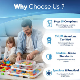 Chufa easy-clean wipe surfaces simplify post-trip cleanup.
