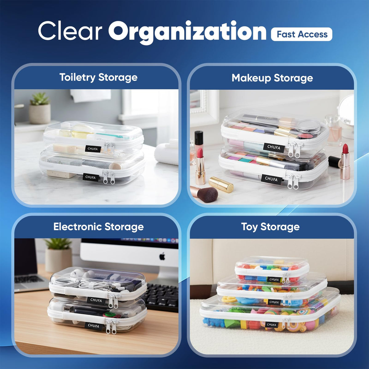 Chufa reinforced edges enhance durability for daily use at home or on the go.