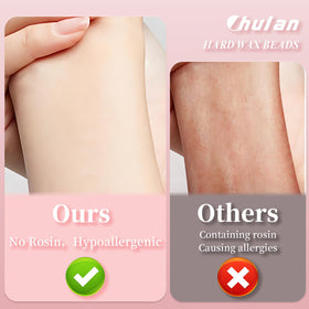 Chulan wax beads may slow growth to yield finer regrowth