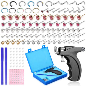 Chumia ear piercing gun kit in black for precise at-home placement