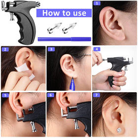 Chumia easy-to-use kit for quick home piercings without a salon visit