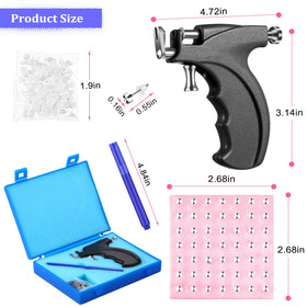Chumia nose studs 22-piece set provides safe nasal accessory options