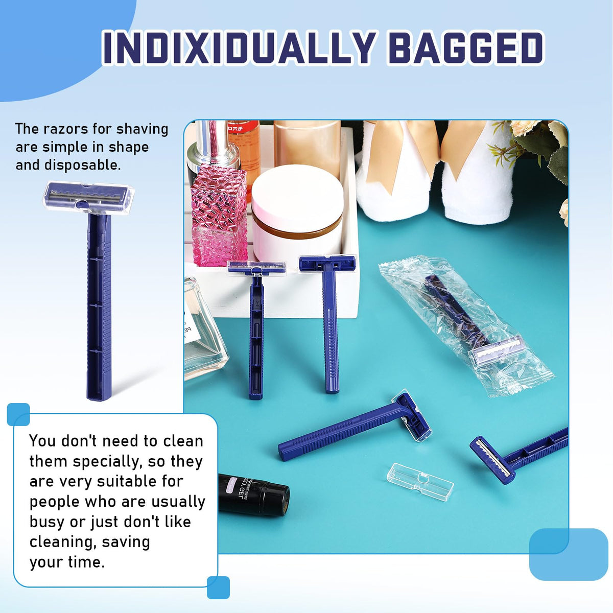Chumia travel-friendly razor ideal for on-the-go grooming