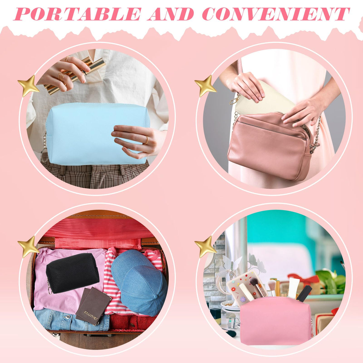 Chunful DIY-friendly bag suitable for patches or labels.