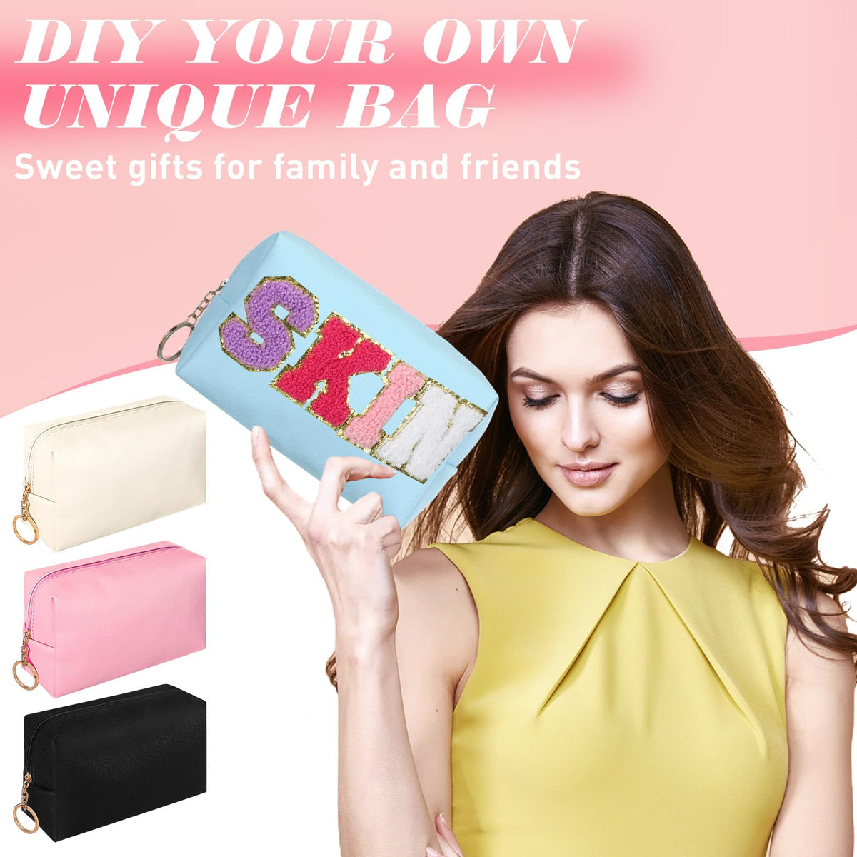 Chunful travel pouch keeps items neatly organized in luggage.