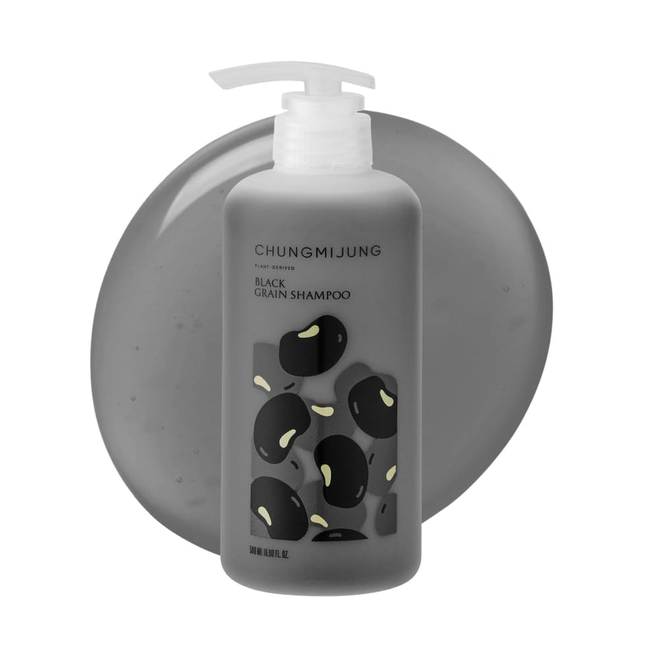 ChungMiJung Black Grain Shampoo bottle for thinning hair care