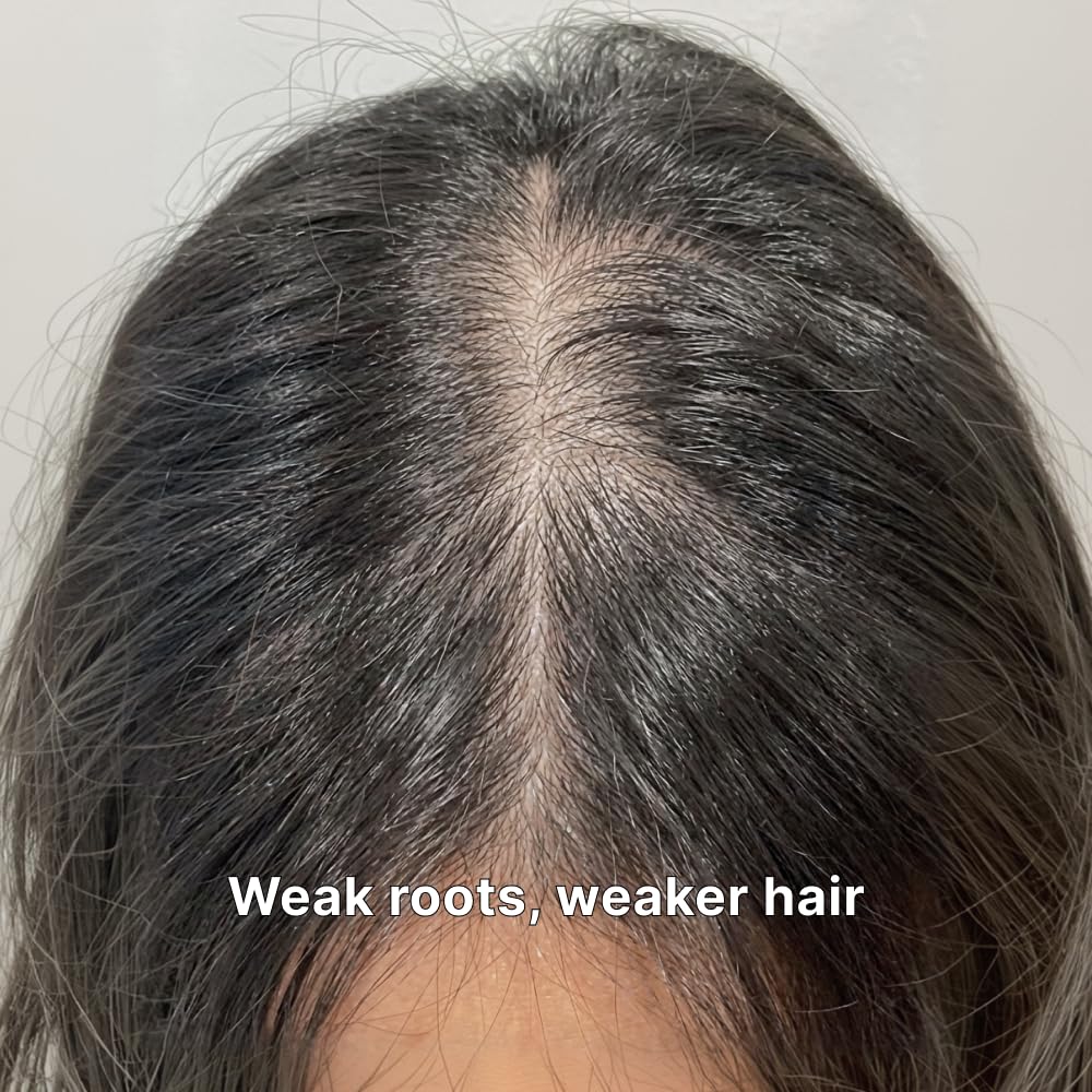 ChungMiJung Black Grain Shampoo foam close-up for volumizing cleanse