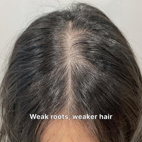 ChungMiJung Black Grain Shampoo foam close-up for volumizing cleanse