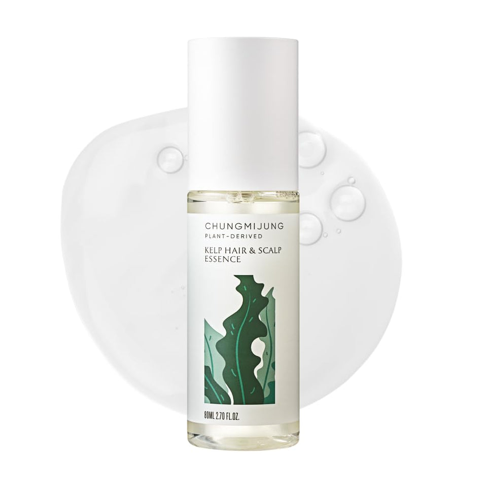 ChungMiJung Kelp Scalp Serum bottle for hydrating scalp and soothing dry areas
