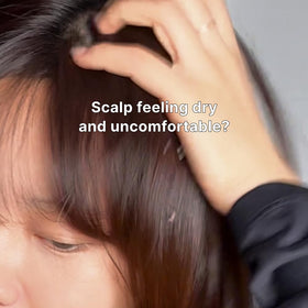 ChungMiJung serum being applied on scalp for nourishing moisture