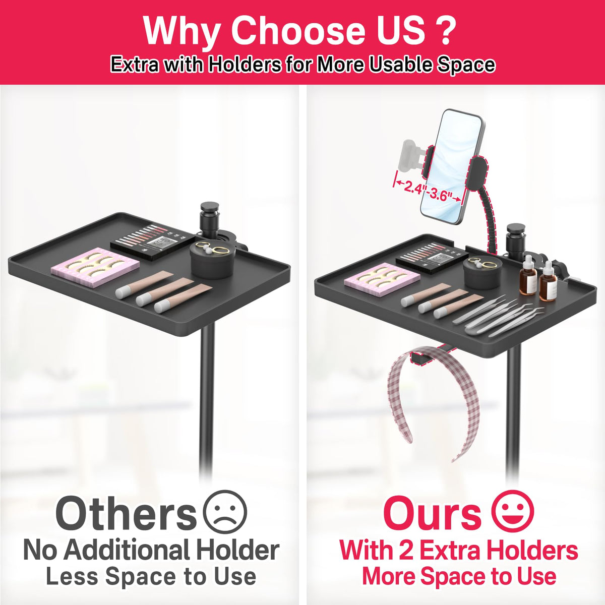 Chunxiao 360-degree rotating phone holder supports live demonstrations