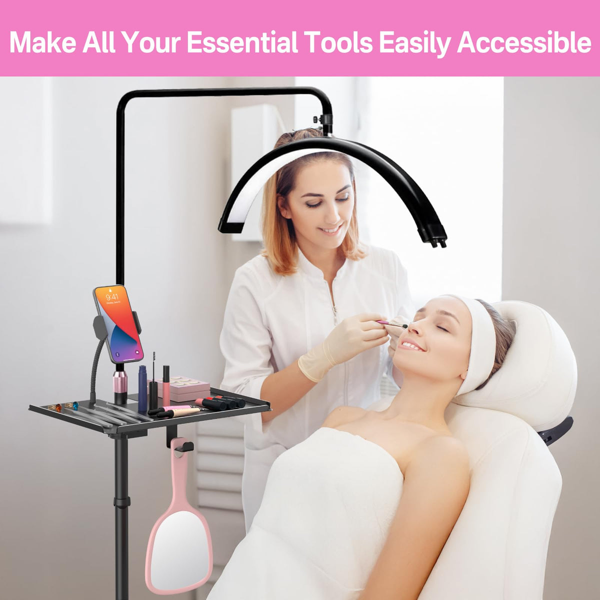 Chunxiao heavy-duty lash tray holds up to 10 lbs securely