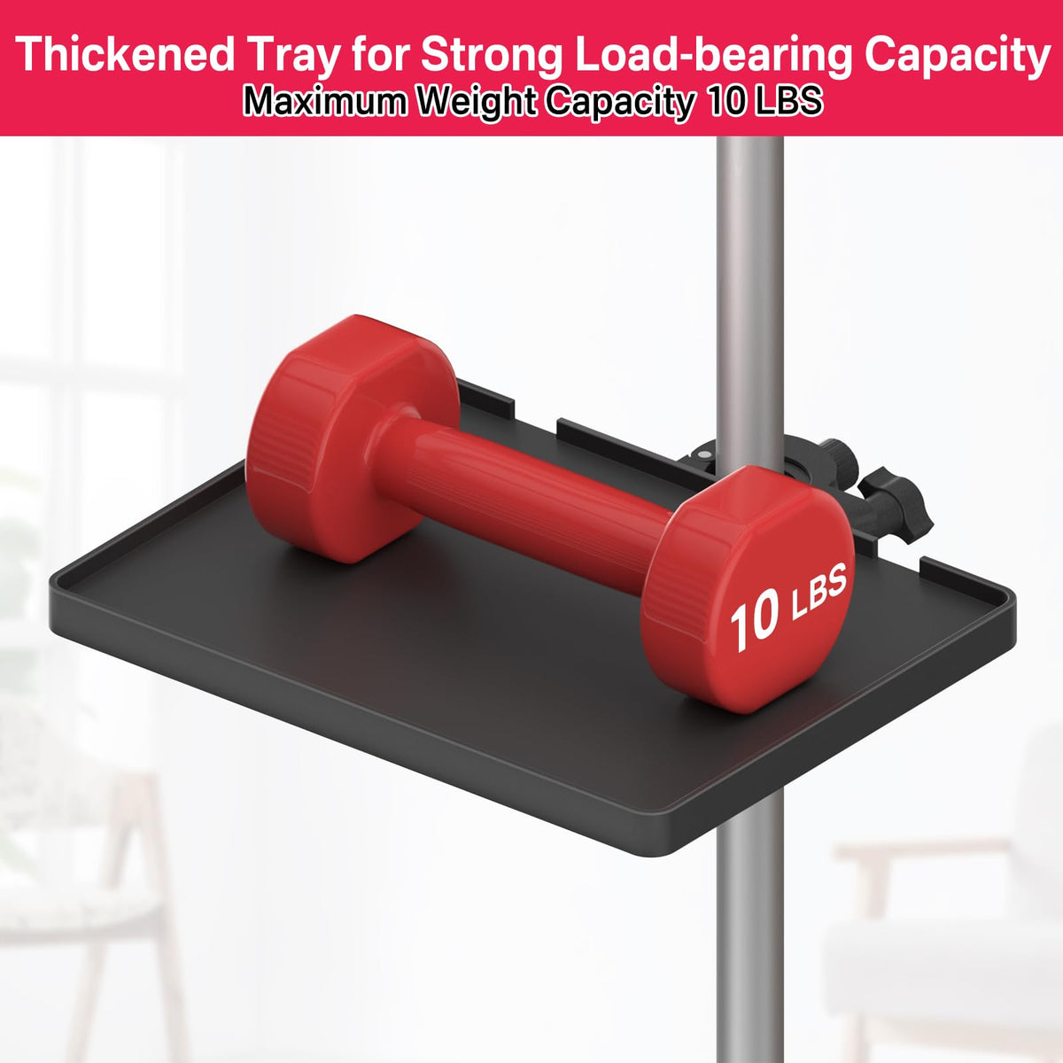 Chunxiao raised-edge lash tray prevents slipping during sessions