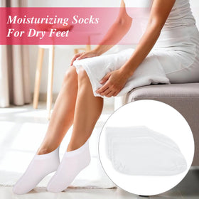 CIATBYYJ elastic non-slip design keeps socks in place during walking or sleeping.