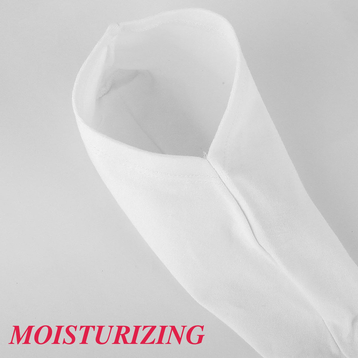 CIATBYYJ white spa socks in a pack ready for overnight foot care routines.