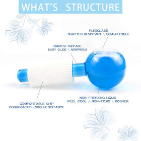 CIBLUTY Ice Globes two-pack ready for versatile skincare routines.