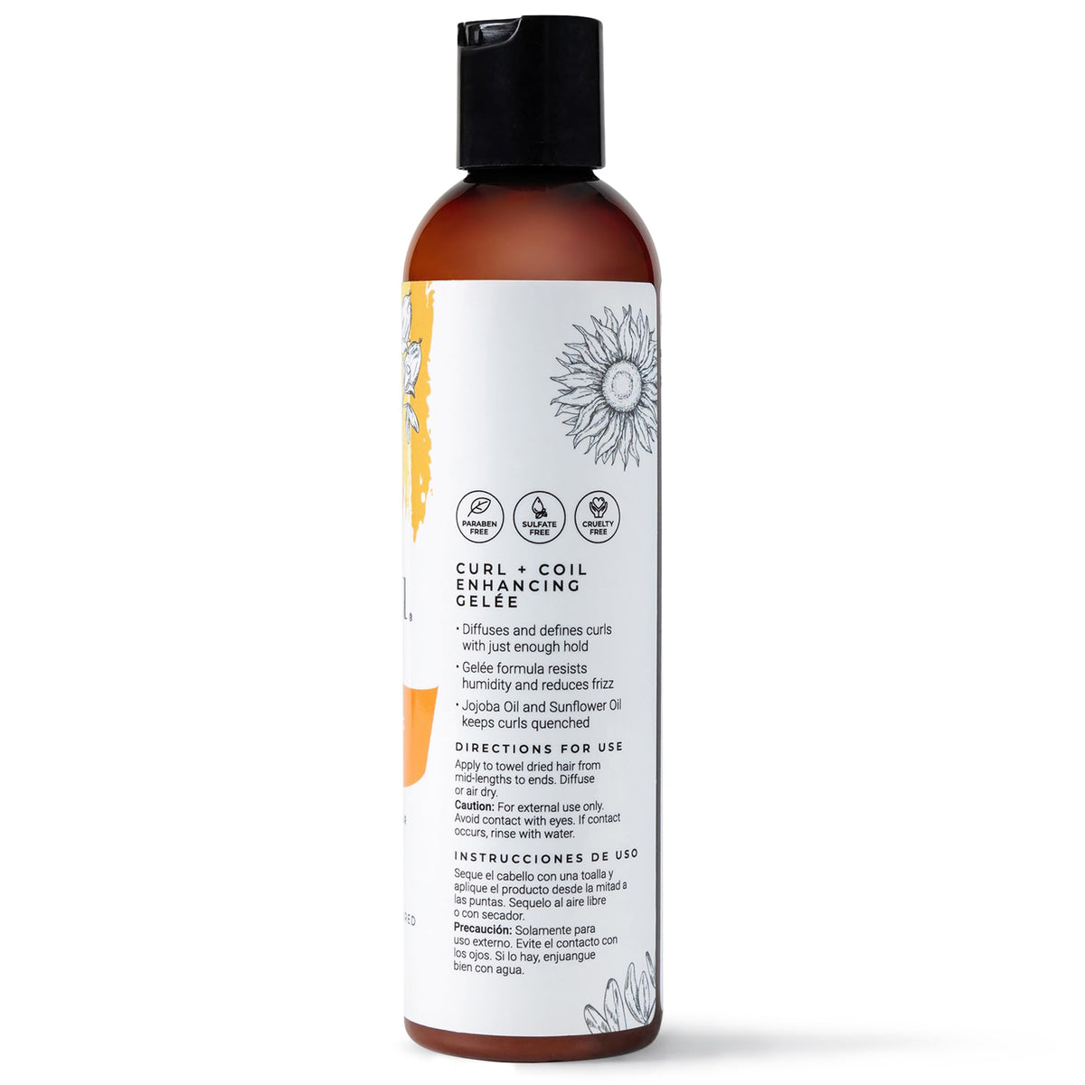 CIBU Gelee on bathroom shelf ready to tame frizz