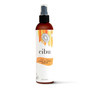 CIBU Curl + Coil Leave-In Spray 8oz bottle for defined, frizz-free curls