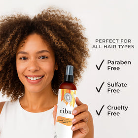 CIBU Curl + Coil moisture boost with aloe and jojoba oils