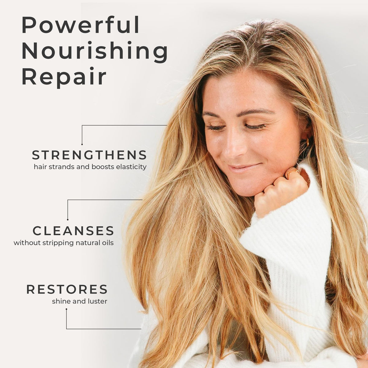CIBU Repair + Protect delivers silk-protein nourishment for a silky feel