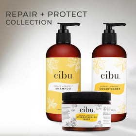CIBU Repair + Protect professional-grade conditioner trusted by stylists