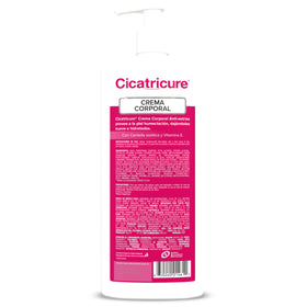 Cicatricure anti-stretch mark cream texture spread on skin for smoothness