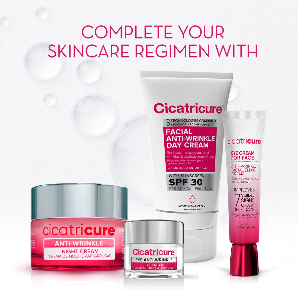 Cicatricure Deep Anti-Wrinkle Cream jar ready for use.