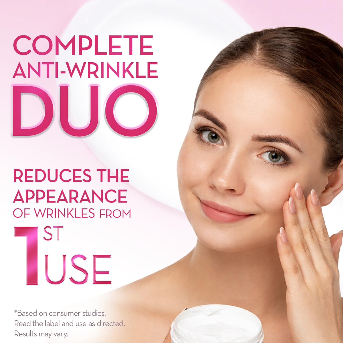 Cicatricure Eye Cream for under‑eye area smooths lines and reduces puffiness.