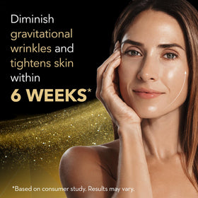 Cicatricure Gold Lift Night Cream with gold accents and premium ingredients