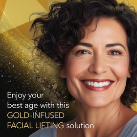 Cicatricure Gold Lift Night Cream on a vanity ready for night care