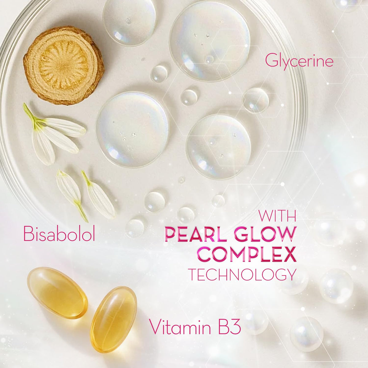 Cicatricure Niacinamide feature promotes even skin tone.