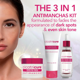 Cicatricure Peeling Serum bottle highlighting texture-smoothing efficacy.