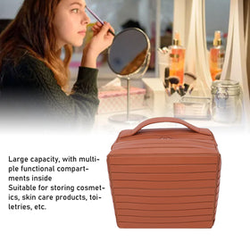 Ciciglow fold-down pouch opened flat for a clear view of items.
