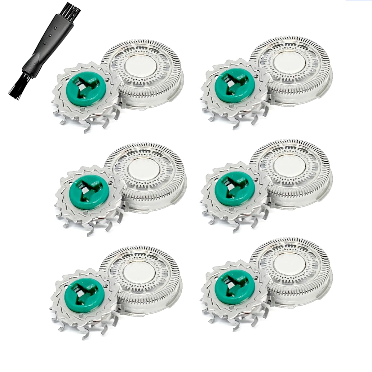 CIELONI SH60 replacement heads for Norelco 6000 series deliver smooth shaving.