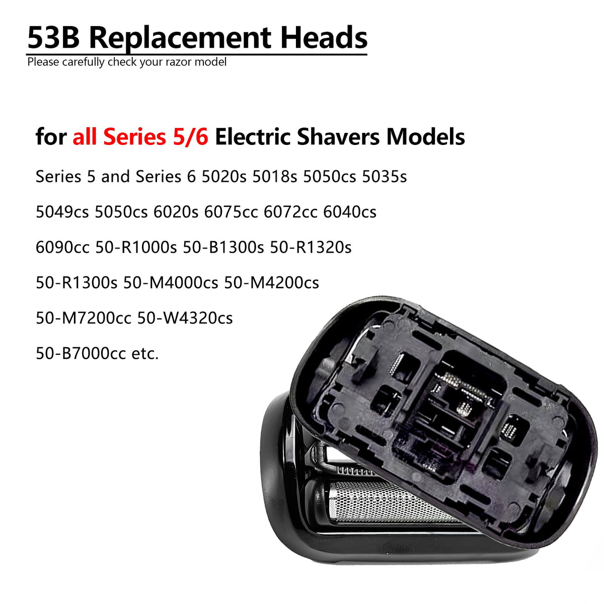 CIELONI easy-install replacement head enables quick shaver refresh