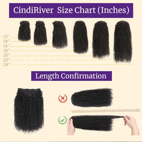 CindiRiver natural blend with own hair shows effortless volume