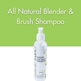 Cinema Secrets brush cleaner sponge kit highlights dual-use tool for efficient cleaning.