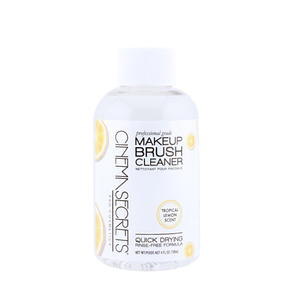 Cinema Secrets Original bottle pour cleans brushes quickly, enabling instant ready-to-use results.