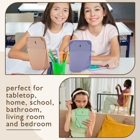 Cinnvoice adjustable stand makeup mirror lets you set preferred angle