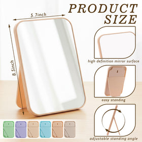 Cinnvoice foldable travel makeup mirror for easy on-the-go touchups